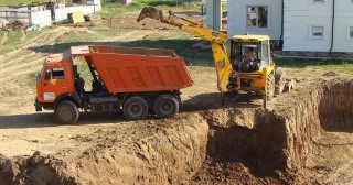 Котлован для дома Рославль, цена от 308 руб./м3.